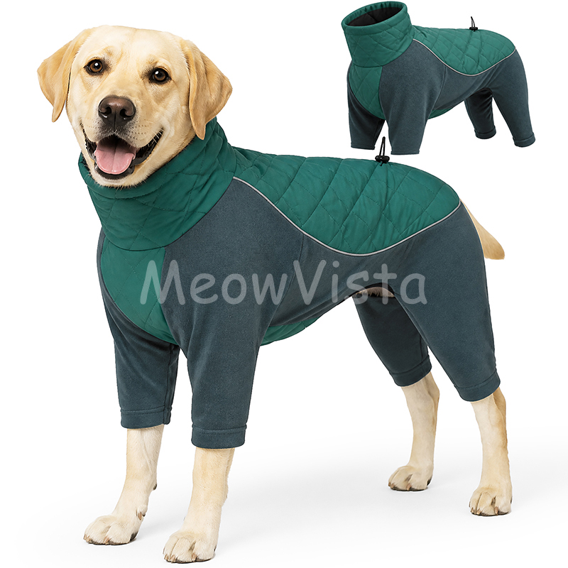 Outdoor Sport Outfit - Winter Full Coverage Warm Dog Jumpsuit