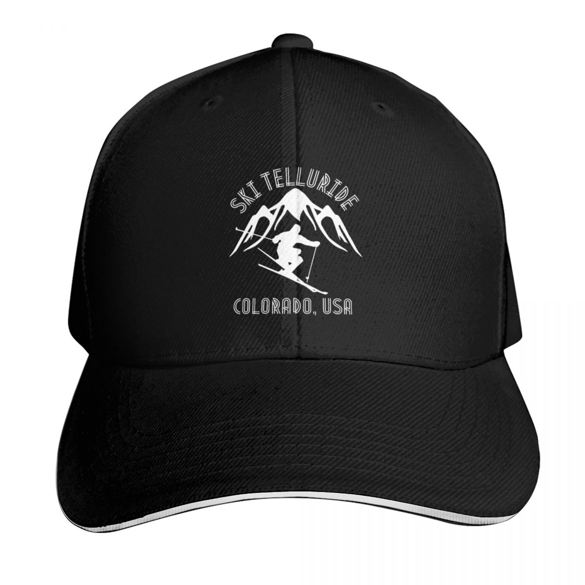 Outdoor Sport Usa - Retro Mid-Century Ski Telluride, Colorado, USA-
