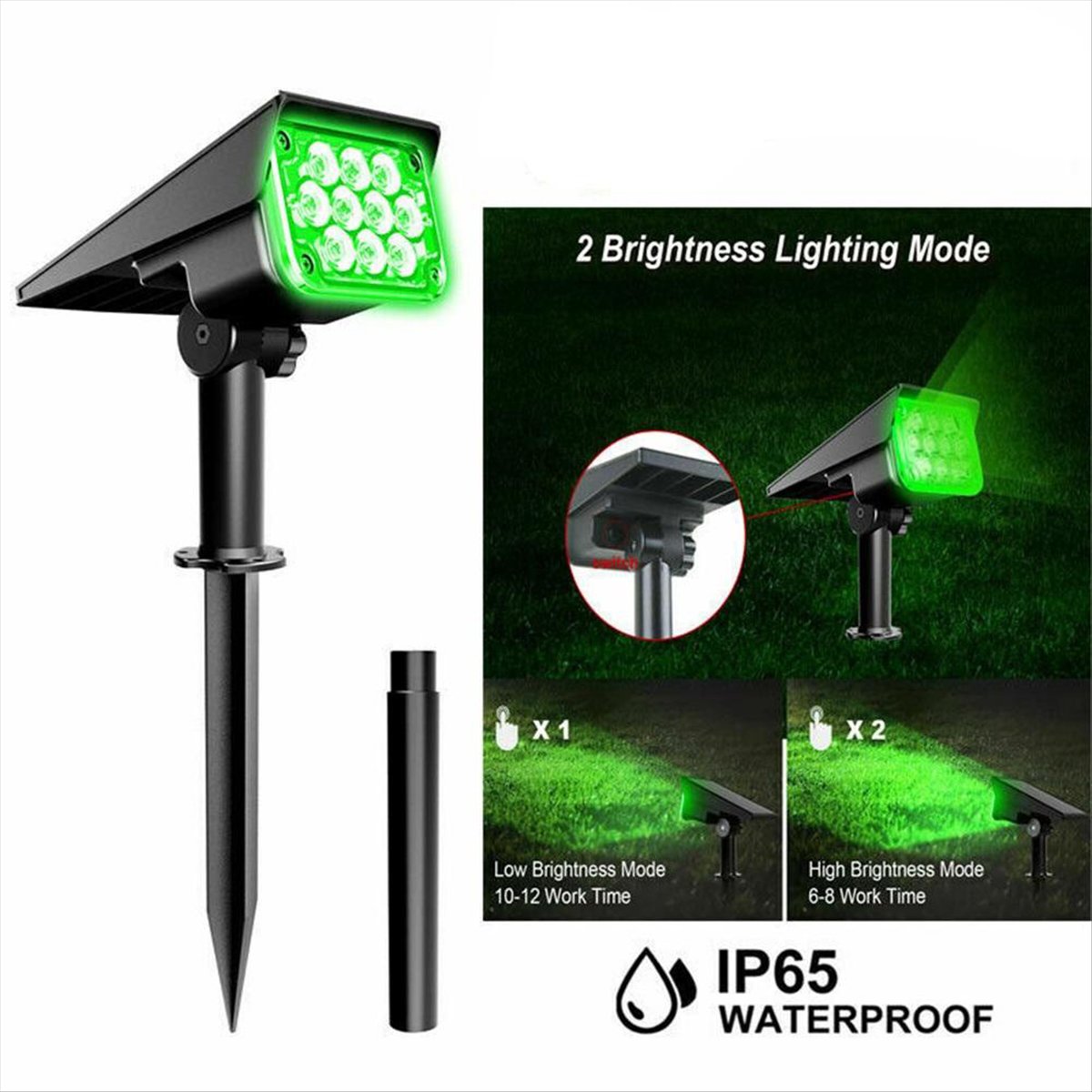 Y17A Solar Spotlight Solar Gar - Outdoor Spotlight review and price