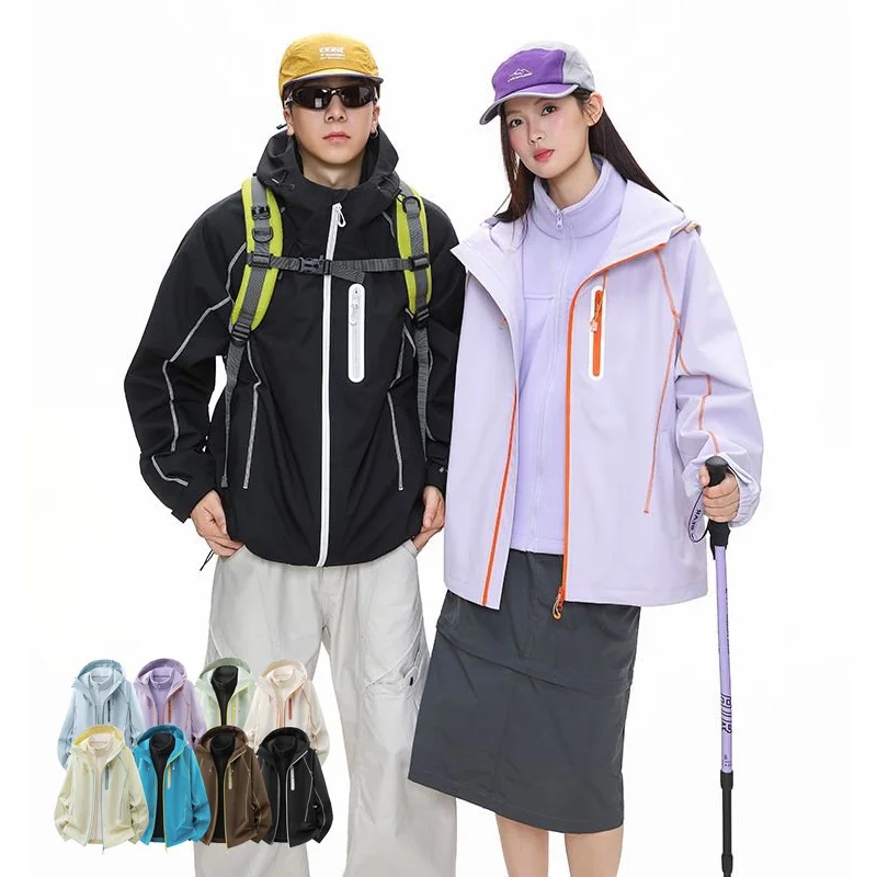 Autumn Winter Outdoor Three-in - Outdoor Sport Jacket Women'S review and price