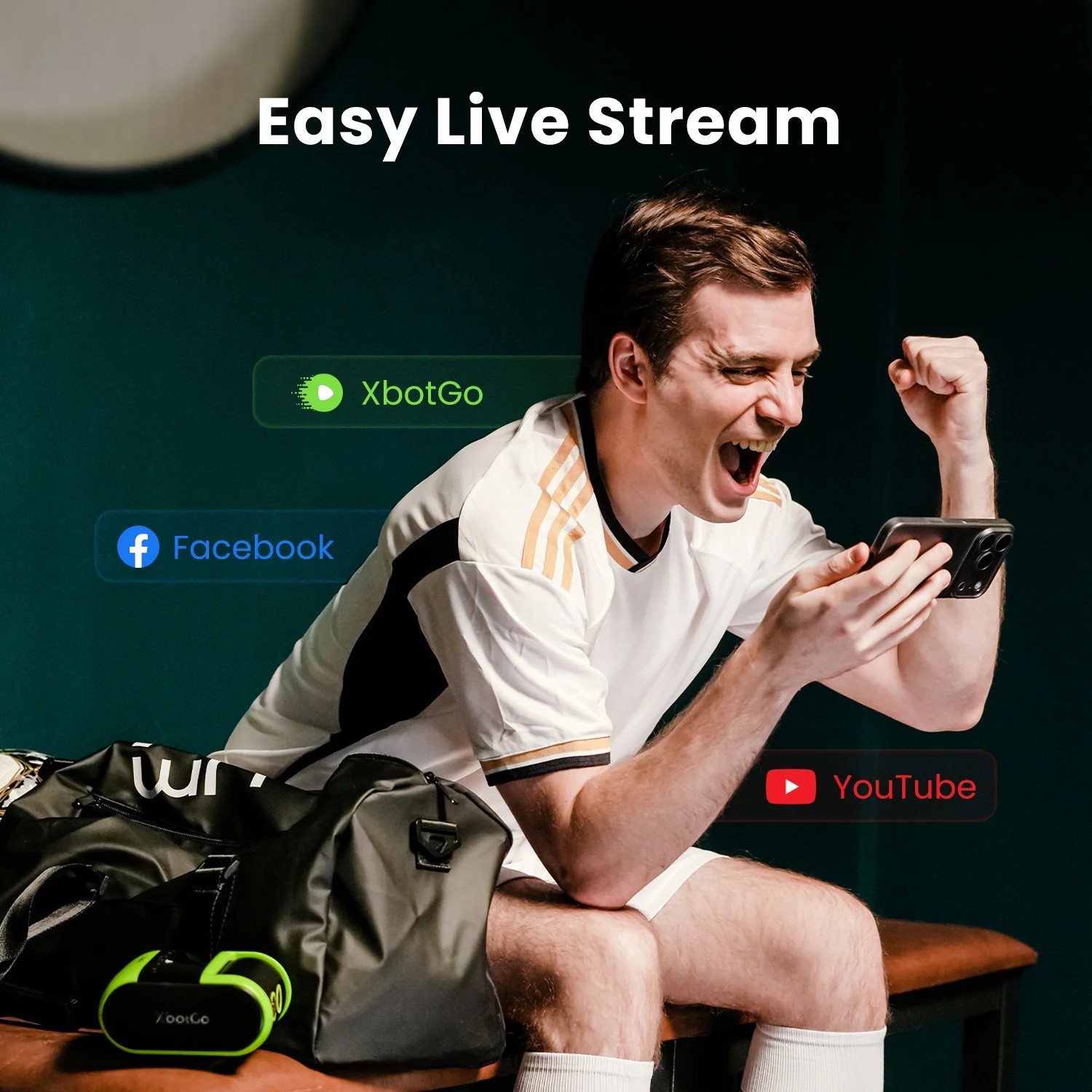 XbotGo Falcon 4K AI Auto Track - Outdoor Sport Live review and price