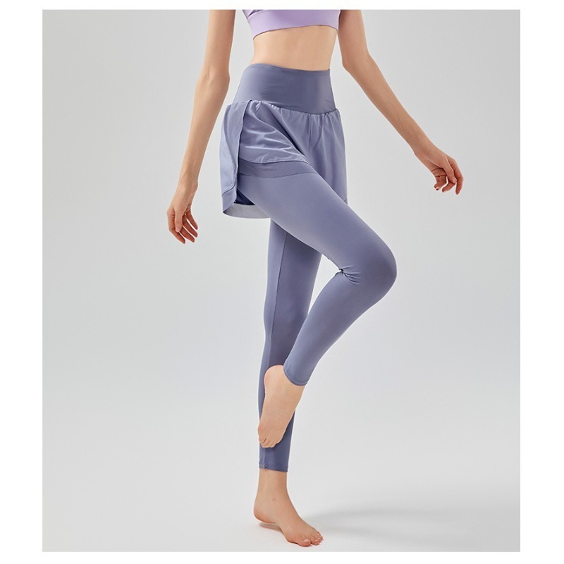 Women Fake Two Pieces Leggings - Outdoor Sport Leggings review and price