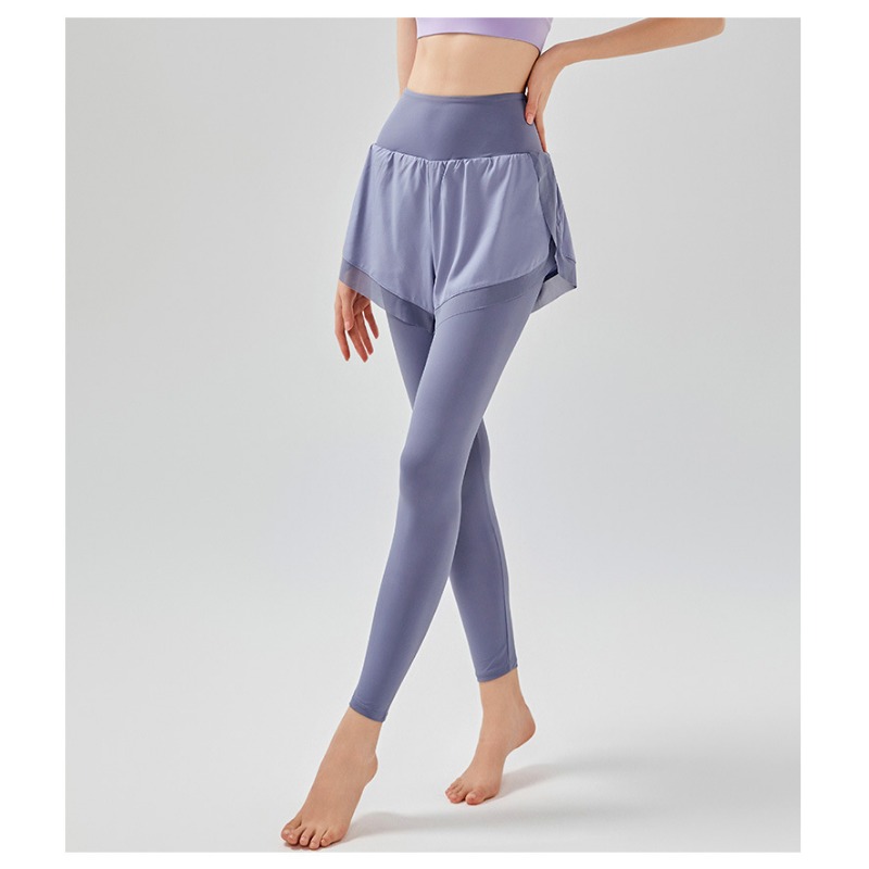 Women Fake Two Pieces Leggings - Outdoor Sport Leggings review and price