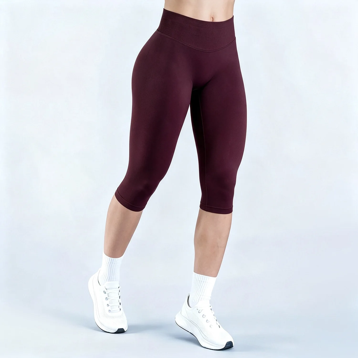 Seamless Yoga Capri Pants Wome - Outdoor Sport Leggings review and price