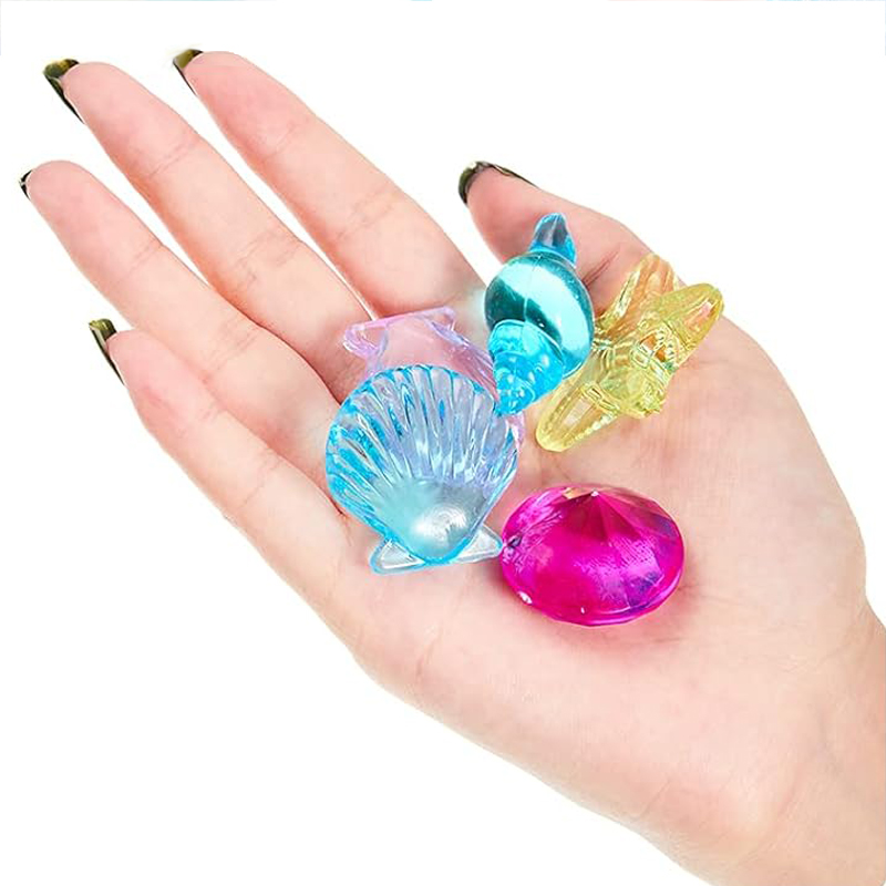 Children Colored Plastic Gem T - Outdoor Sport Games For Kids review and price