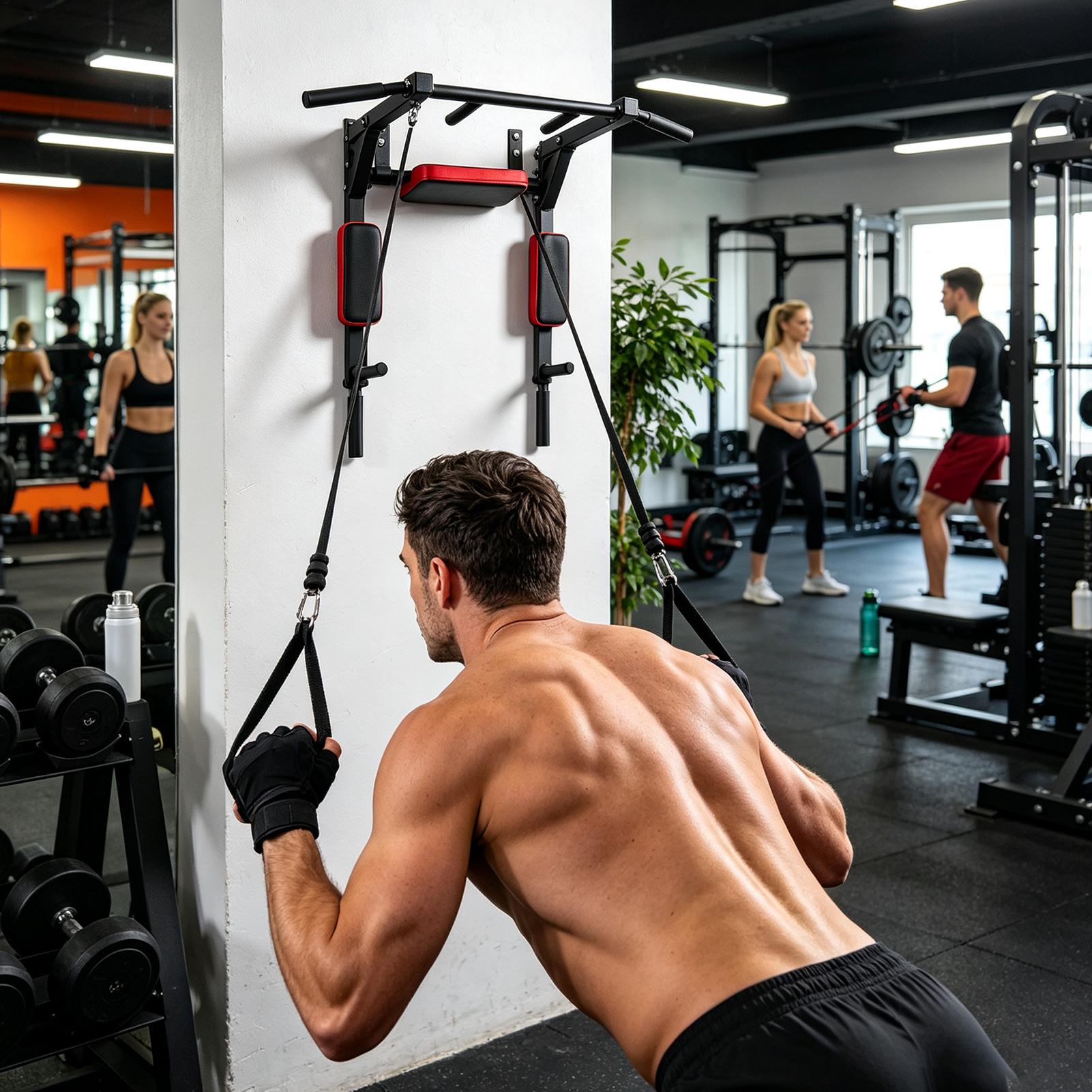 Wall-Mounted Pull-up Bar Fitne - Gymnastic Bar Home review and price